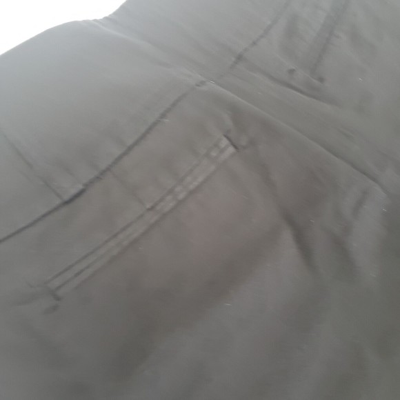 The Limited Cuffed Shorts Black Womens Size 6 Slash Pockets Stretch Twill Chino - Picture 5 of 11